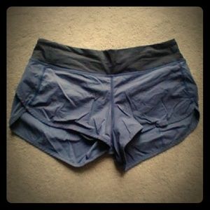Lululemon speed shorts sz8